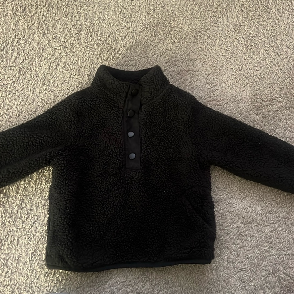 Cozy fleece with pockets